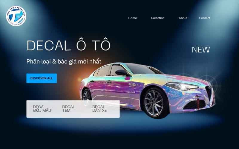 Khám phá các loại decal ô tô phổ biến nhất